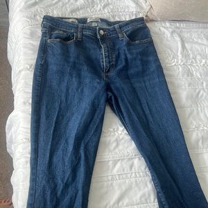 Target Brand Universal Thread High Rise Straight Blue Jeans
